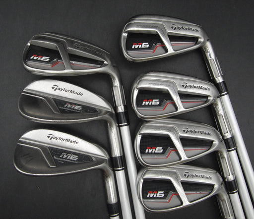 Set of 7x Ladies TaylorMade M6 6-SW + AW Irons Ladies Graphite Shafts