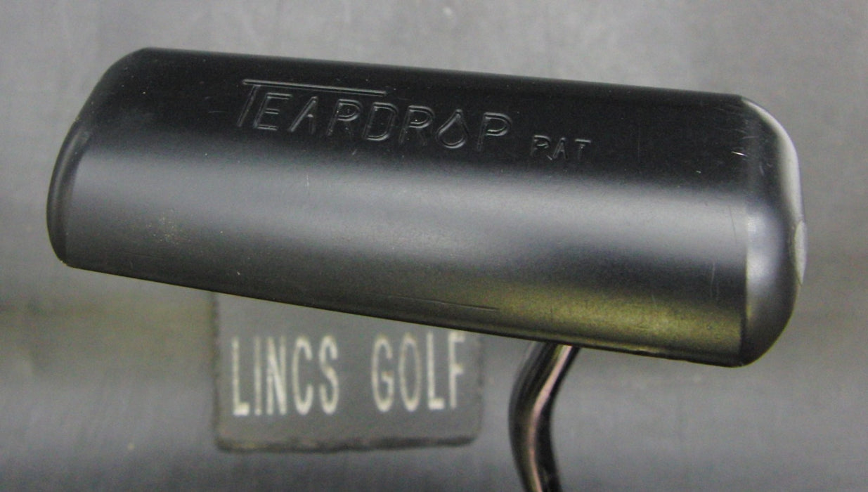Teardrop Pat Putter Regular Steel Shaft 124cm Length Black Grip