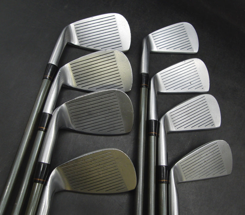 Set of 8x Honma LB-708 Irons 4-11 Regular Graphite Shafts HiroHonma Grips*