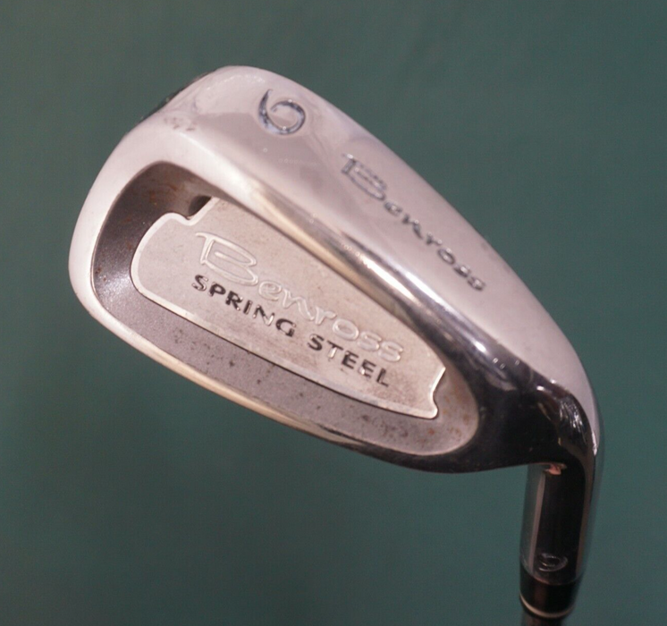 BenRoss Spring Steel 9 Iron Stiff Steel Shaft Burrows Grip