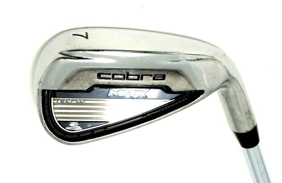 Cobra Max Tecflo 7 Iron Cobra Max Regular Steel Shaft Lamkin Grip