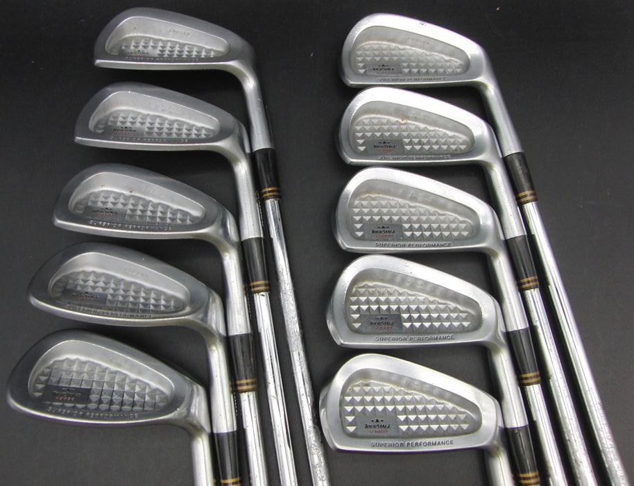 Set of 10x Bridgestone Tourstage V3000 3-SW + AW Irons Stiff Steel Shafts