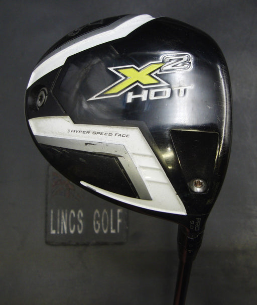 Callaway X2 Hot Pro 9° Driver Stiff Graphite Shaft Nexgen Grip*
