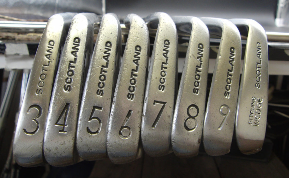 Set of 8x John Letters The Master Model Irons 3-PW Regular Steel Shafts