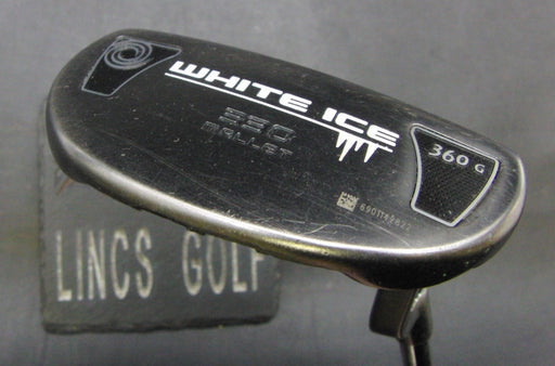 Odyssey White Ice 330 Mallet 360G Putter Regular Steel Shaft 87cm Length