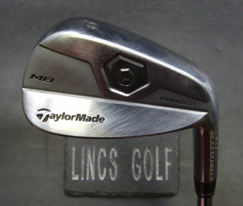 Taylormade MB Forged 9 iron Extra Stiff Steel Shaft Golf Pride Grip