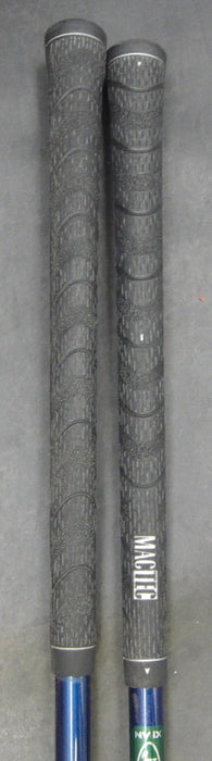 Set of 2 MacGregor Mactec NV iX 5&7 Woods Regular Graphite Shafts Mactec Grips*