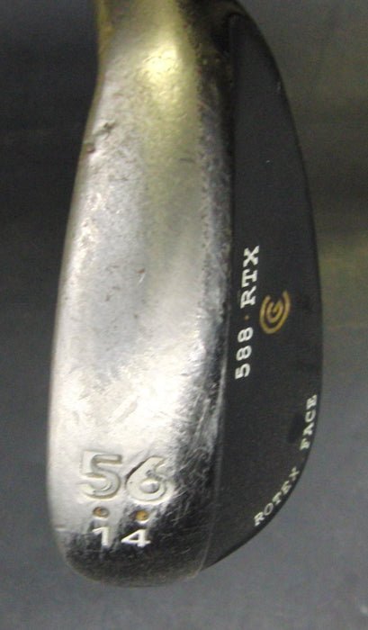Cleveland 588 RTX Rotex Face 56° Sand Wedge Stiff Steel Shaft Iomic Grip