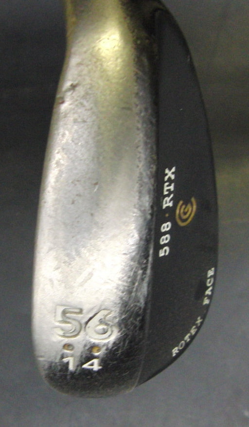 Cleveland 588 RTX Rotex Face 56° Sand Wedge Stiff Steel Shaft Iomic Grip