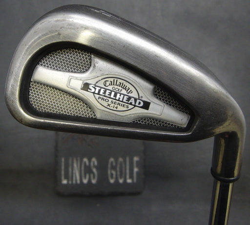 Callaway X-14 Steelhead Pro Series 4 Iron Stiff Steel Shaft Golf Pride Grip