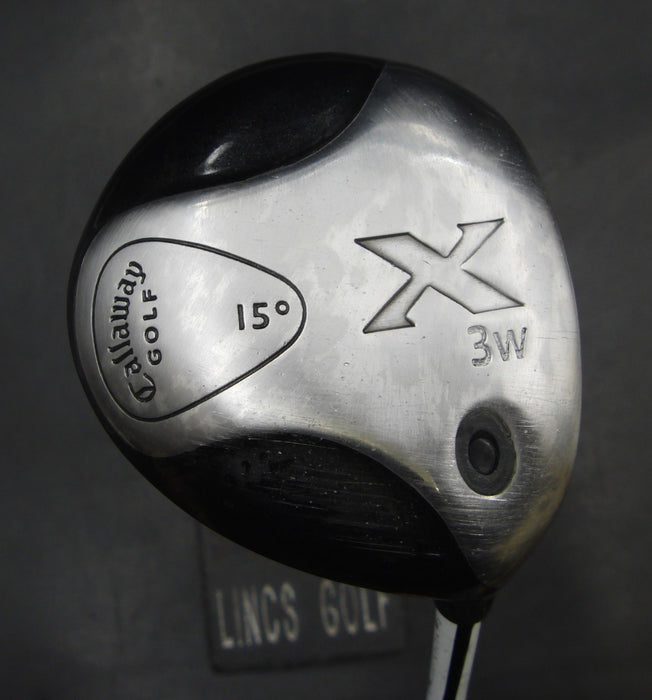 Callaway X 15° 3 Wood Regular Graphite Shaft Callaway Grip