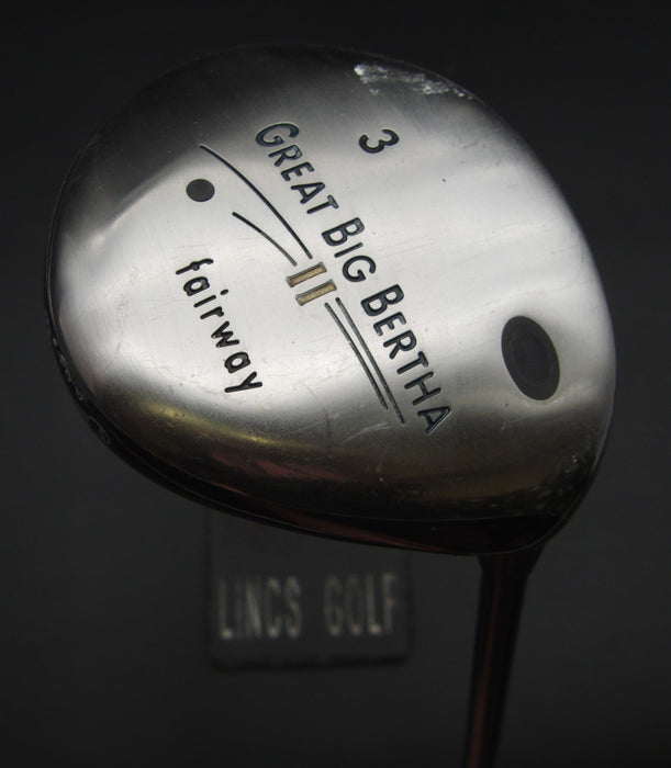 Callaway Great Big Bertha II 3 Wood Regular Graphite Shaft Callaway Grip