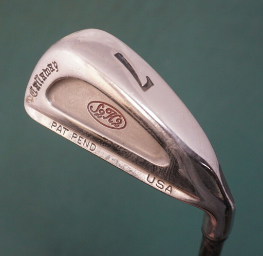 Callaway S2H2 USA 7 Iron Firm Graphite Shaft Golf Pride Grip