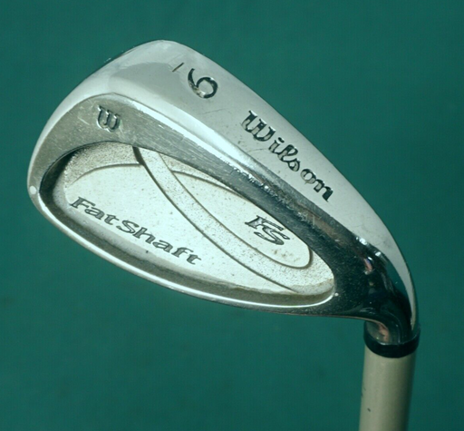 Ladies Wilson Staff FatShaft FS 9 Iron Regular Graphite Shaft Golf Pride Grip