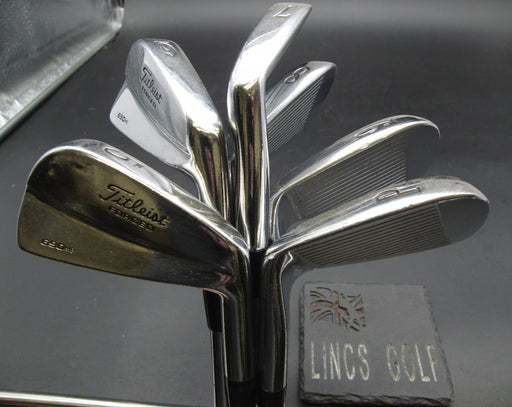 Set of 6x Titleist 690MB Forged Irons 5-PW Stiff Steel Shafts Titleist Grips*