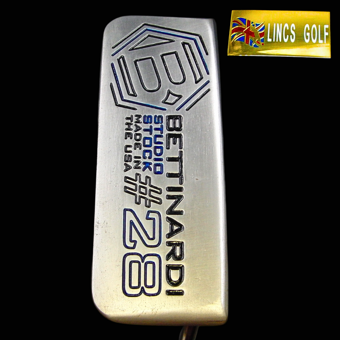 Bettinardi Studio Stock #28 Made in the USA Putter 85cm Steel Shaft