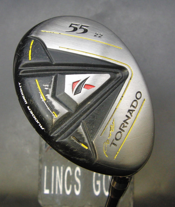 Kasco Power Tornado 55 22° Hybrid Stiff Graphite Shaft Kasco Grip