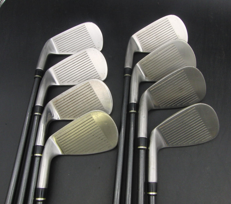 Set of 8x Wilson Tab TC-1 5-SW + AW Irons Stiff Graphite Shafts*