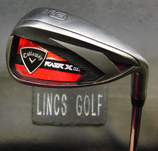 Callaway RAZR X HL 9 Iron Uniflex Steel Shaft Callaway Grip