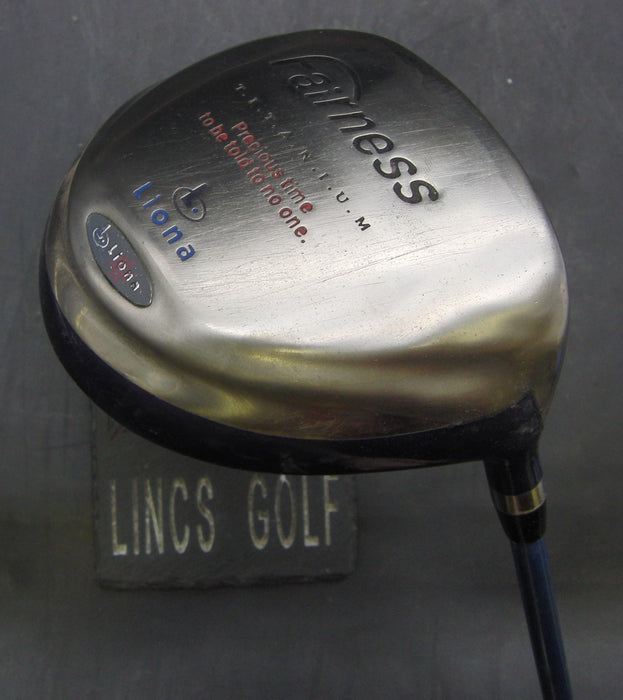 Ladies Liona Fairness Titanium Driver Ladies Graphite Shaft Fairness Grip