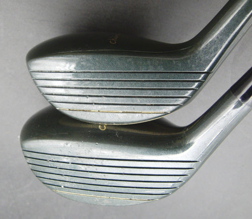 Set of 2 Ladies Mizuno Chime・e Driver & 4 Wood Ladies Graphite Shafts +Grips