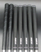 Set of 7 x TaylorMade r5 rac Irons 5-PW+GW Stiff Steel Shafts Mixed Grips