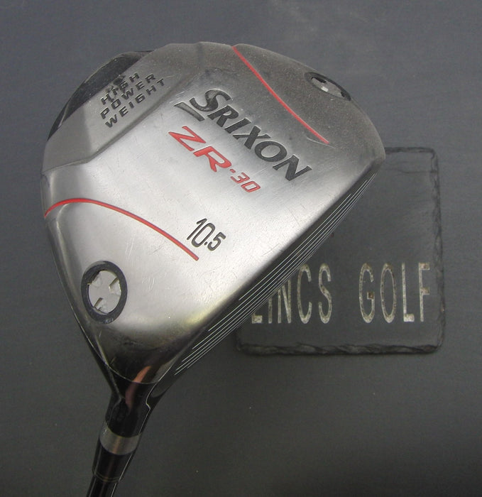 Srixon ZR-30 10.5° Driver Stiff Graphite Shaft Srixon Grip