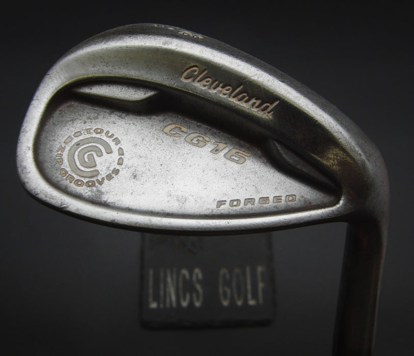 Cleveland CG16 Forged 58° Sand Wedge Stiff Steel Shaft Cleveland Grip