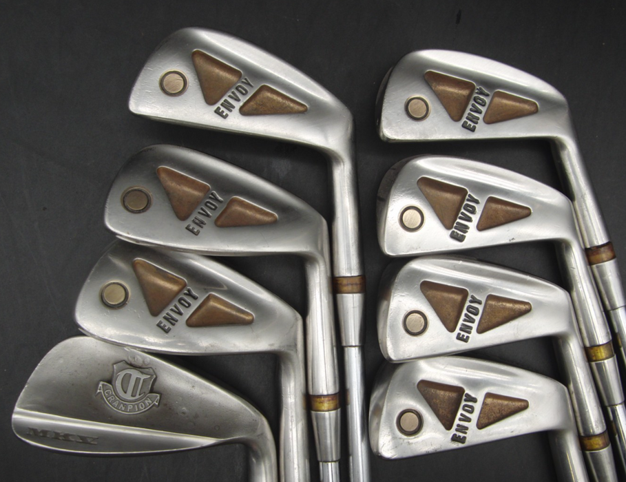 Set of Wilson Envoy 3-PW Irons + Try Fit Driver + 3 + 5 Wood + Tour Model Putter