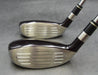 Set of 2 Genex 3D X Ironwood 17° 2 & 20° 3 Hybrids Regular Steel Shafts