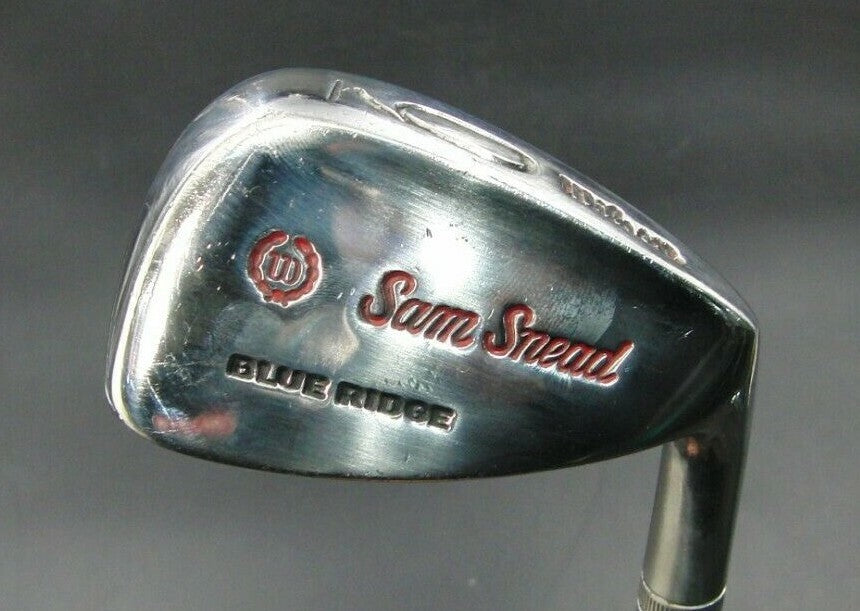 Wilson Sam Snead Blue Ridge 9 Iron Regular Steel Shaft Unbranded Grip