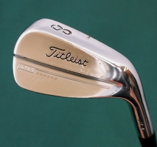 Titleist 714 MB Forged 8 Iron Stiff Coated Steel Shaft Golf Pride Grip