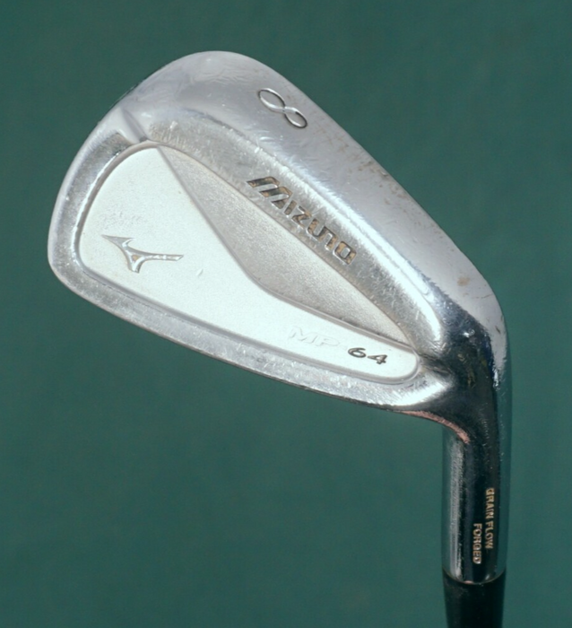 Mizuno MP-64 GF Forged 8 Iron Stiff Steel Shaft Golf Pride Grip