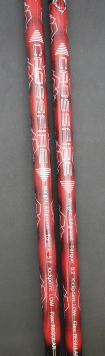 Set of 2 Callaway Legacy 3+5 Woods Regular Graphite Shafts Tour Edge Grips