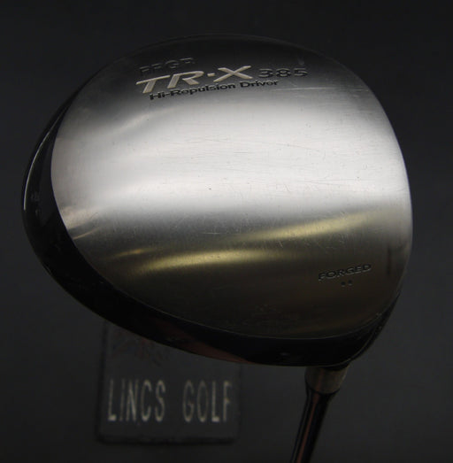 PRGR TR-X 385 Hi-Repulsion Forged Driver Regular Graphite Shaft GolfPride Grip