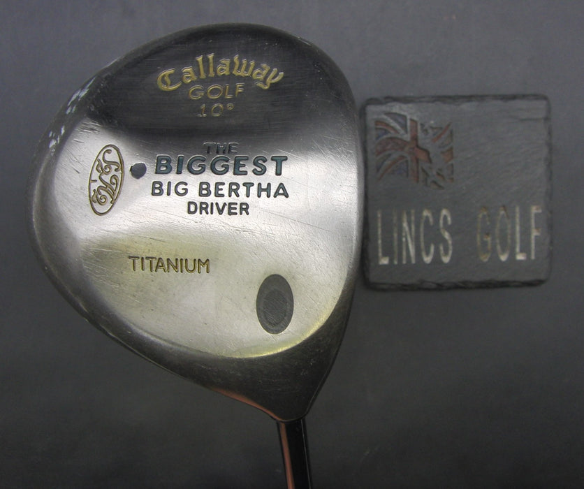 Callaway The Biggest Big Bertha 10° Driver Regular Graphite Shaft Callaway Grip