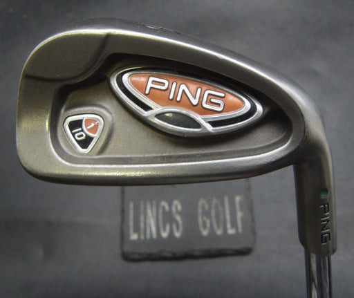 Ping i10 Green Dot 6 Iron Stiff Steel Shaft Elite Grip