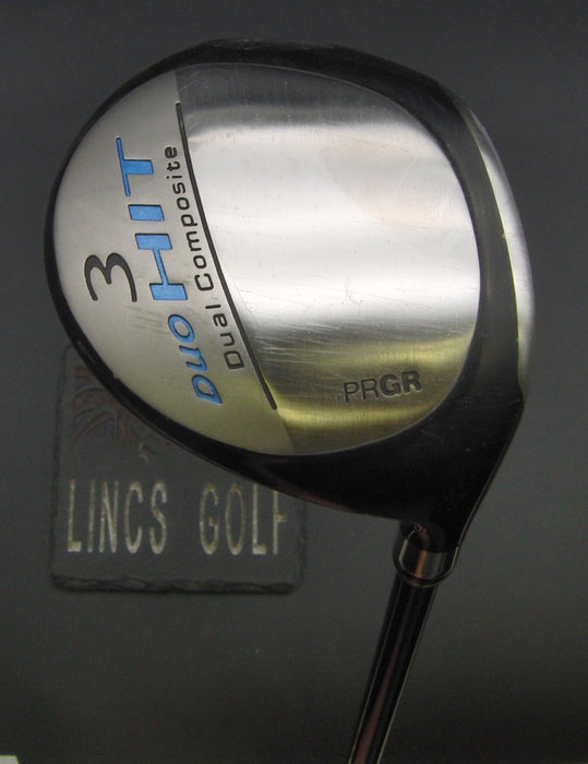 PRGR DUO HIT Dual Composite 3 Wood Regular Graphite Shaft PRGR Grip