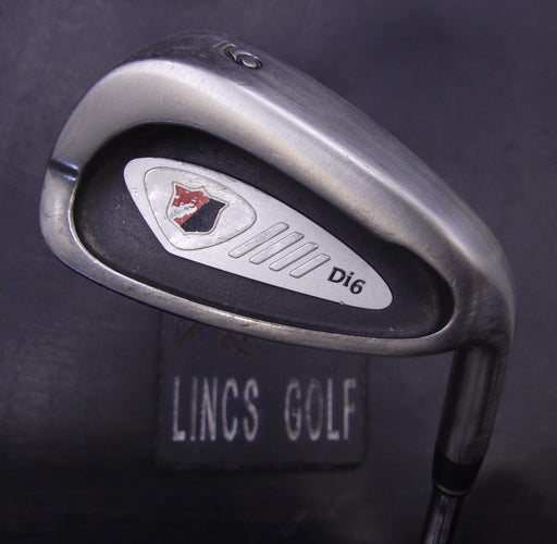 Wilson Di6 9 Iron Stiff Steel Shaft Golf Pride Grip