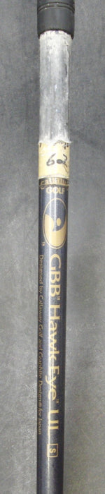 Callaway Hawkeye Sand Wedge Stiff Graphite Shaft Golf Pride Grip