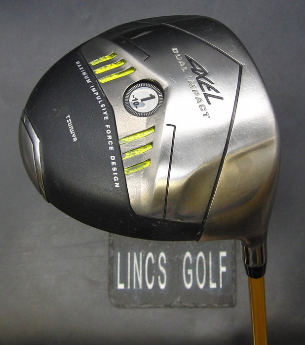 Tsuruya Axel Dual Impact 10° Driver Regular Graphite Shaft Iomic Grip