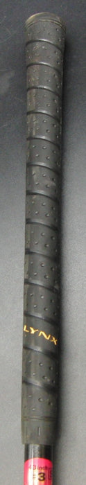 Lynx Heat Arrow Aerodynamics Sole 15° 3 Wood Stiff Graphite Shaft Lynx Grip