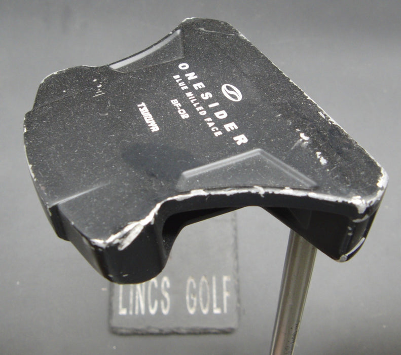 Tsuruya OnesiDer BF-02 Blue Milled Face Putter 109m Playing Length Steel Shaft