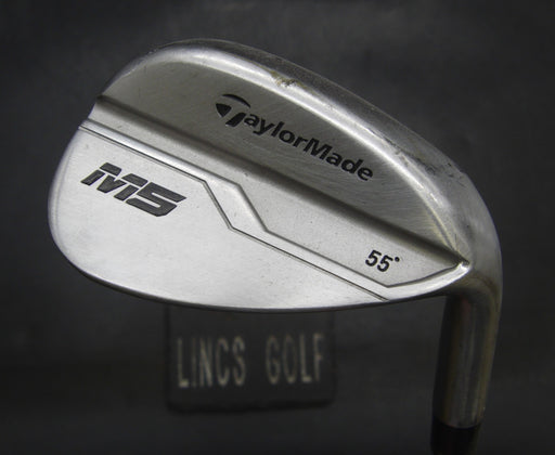 TaylorMade M5 55° Sand Wedge Stiff Steel Shaft Golf Pride Grip