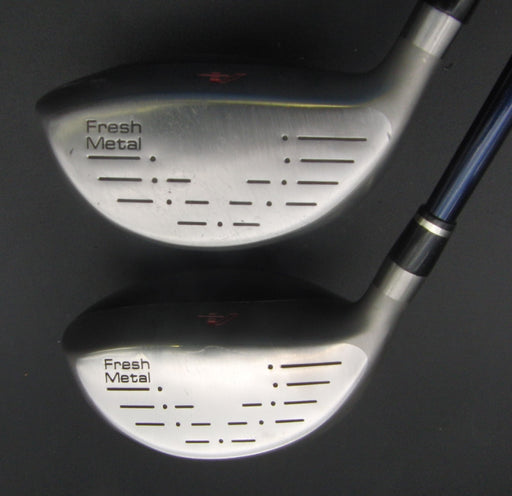 Set of 2 Daiwa Advisor 15° 3+20° 5 Woods Stiff Graphite Shafts Advisor Grips