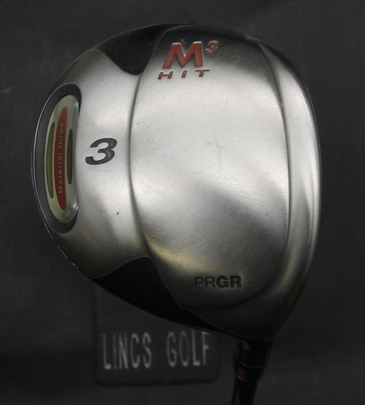 PRGR M3 Hit 3 Wood Stiff Graphite Shaft Black Grip