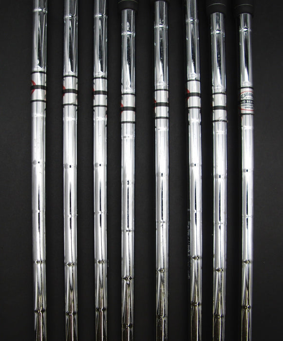 Set of 8x Callaway Big Bertha 2004 Irons 4-PW Uniflex Steel Shafts*