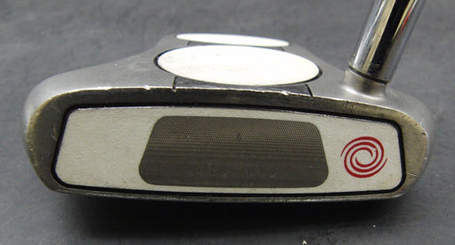 Odyssey White Steel 2-Ball Putter Steel Shaft 82cm Length Psyko Grip*
