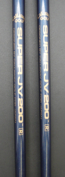 Set of 2 Callaway Big Bertha X-12 Sand & Gap A Wedges Regular Graphite Shafts