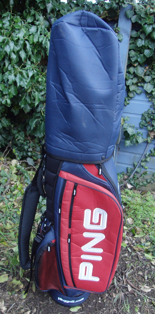 7 Division Ping Golf Cart Carry Trolley Golf Clubs Bag*